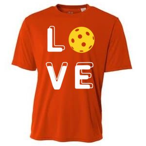 Love Pickleball (Meaningful Gift) Cooling Performance Crew T-Shirt