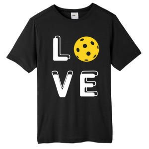 Love Pickleball (Meaningful Gift) Tall Fusion ChromaSoft Performance T-Shirt