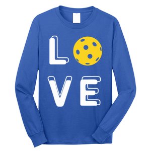 Love Pickleball (Meaningful Gift) Long Sleeve Shirt