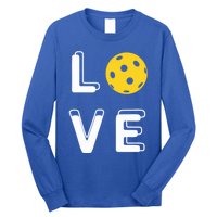 Love Pickleball (Meaningful Gift) Long Sleeve Shirt