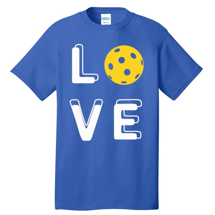 Love Pickleball (Meaningful Gift) Tall T-Shirt