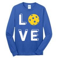 Love Pickleball (Meaningful Gift) Tall Long Sleeve T-Shirt