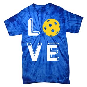 Love Pickleball (Meaningful Gift) Tie-Dye T-Shirt