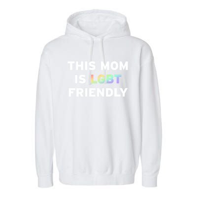 Lgbt Pride Month Gay Mom Queer Lesbian Mama Gift Ideas Cute Gift Garment-Dyed Fleece Hoodie