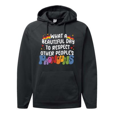 Lgbtq Pride Month Love Performance Fleece Hoodie