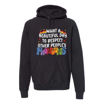 Lgbtq Pride Month Love Premium Hoodie