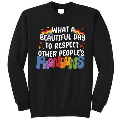 Lgbtq Pride Month Love Tall Sweatshirt