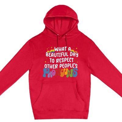 Lgbtq Pride Month Love Premium Pullover Hoodie