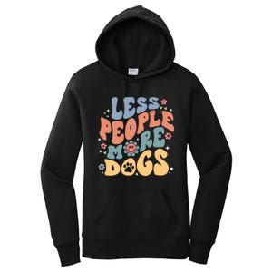 Less People More Dogs Women's Pullover Hoodie