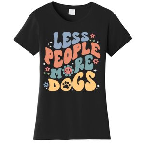 Less People More Dogs Women's T-Shirt