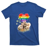 Lgbt Pride Mama Rabbit Bunny Free Mom Hugs Mothers Day Gift T-Shirt