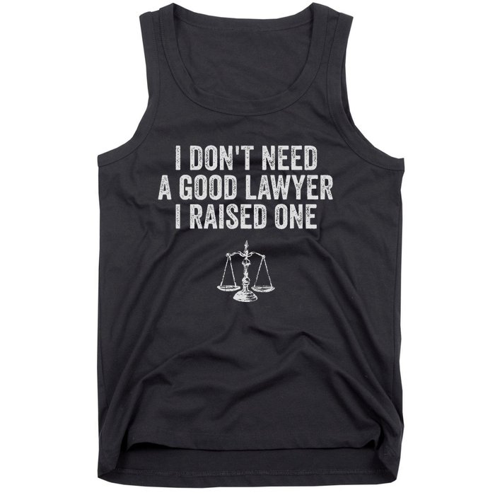 Lawyer Parent My Son Daughter Law School Graduation Tank Top