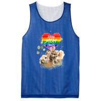 Lgbt Pride Mama Rabbit Bunny Free Mom Hugs Mothers Day Great Gift Mesh Reversible Basketball Jersey Tank