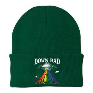 Lgbt Pride Month Down Bad Top Knit Cap Winter Beanie