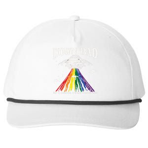 Lgbt Pride Month Down Bad Top Snapback Five-Panel Rope Hat