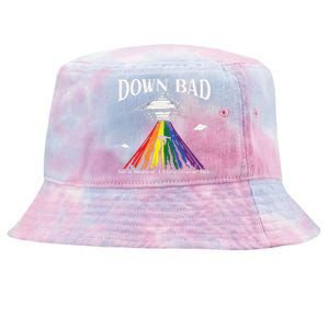 Lgbt Pride Month Down Bad Top Tie-Dyed Bucket Hat