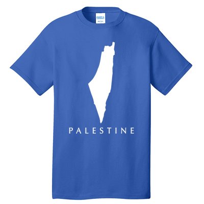 Love Palestine Map Meaningful Gift Tall T-Shirt