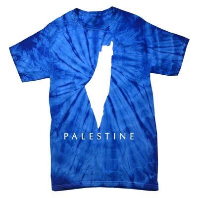 Love Palestine Map Meaningful Gift Tie-Dye T-Shirt