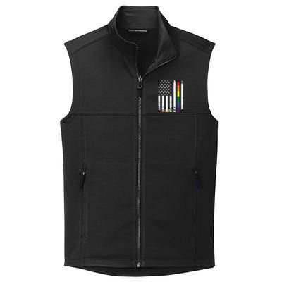 Lgbtq Pride Month Us American Collective Smooth Fleece Vest