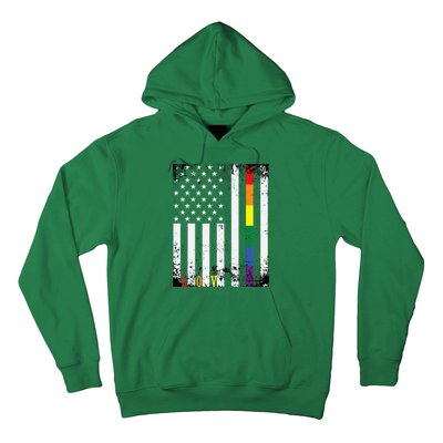 Lgbtq Pride Month Us American Hoodie