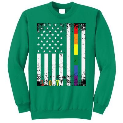 Lgbtq Pride Month Us American Sweatshirt