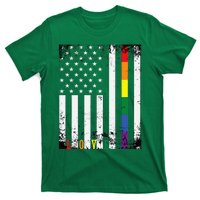 Lgbtq Pride Month Us American T-Shirt