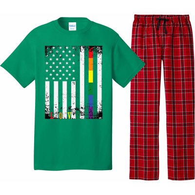 Lgbtq Pride Month Us American Pajama Set