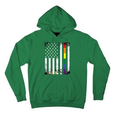 Lgbtq Pride Month Us American Tall Hoodie