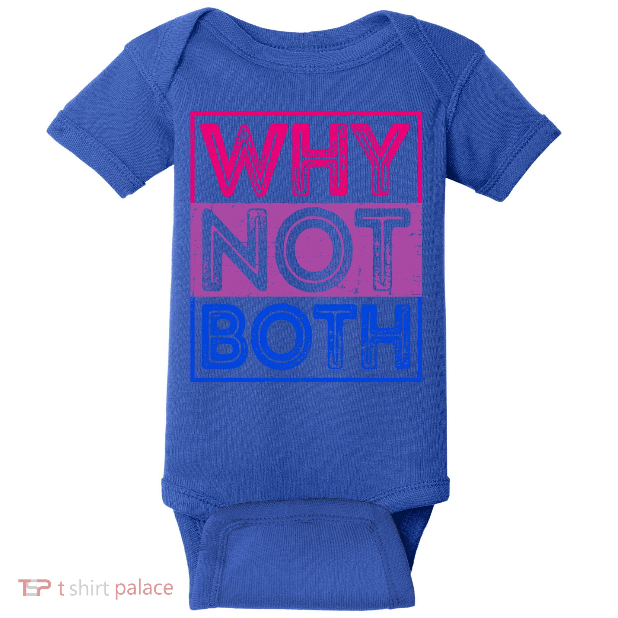 Lgbt Pride Month Bi Pride Bisexual Funny Lgbtq Support Cute Gift Baby Bodysuit