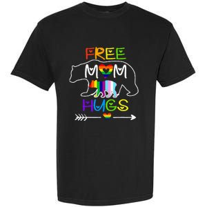 Lgbtq Pride Mama Bear Free Mom Hugs Pride Garment-Dyed Heavyweight T-Shirt