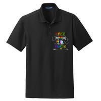 Lgbtq Pride Mama Bear Free Mom Hugs Pride Dry Zone Grid Polo