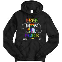 Lgbtq Pride Mama Bear Free Mom Hugs Pride Tie Dye Hoodie