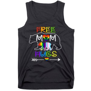 Lgbtq Pride Mama Bear Free Mom Hugs Pride Tank Top