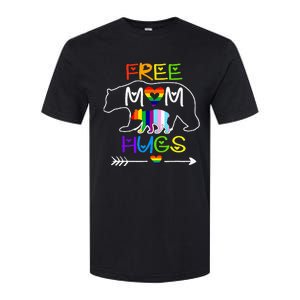 Lgbtq Pride Mama Bear Free Mom Hugs Pride Softstyle CVC T-Shirt