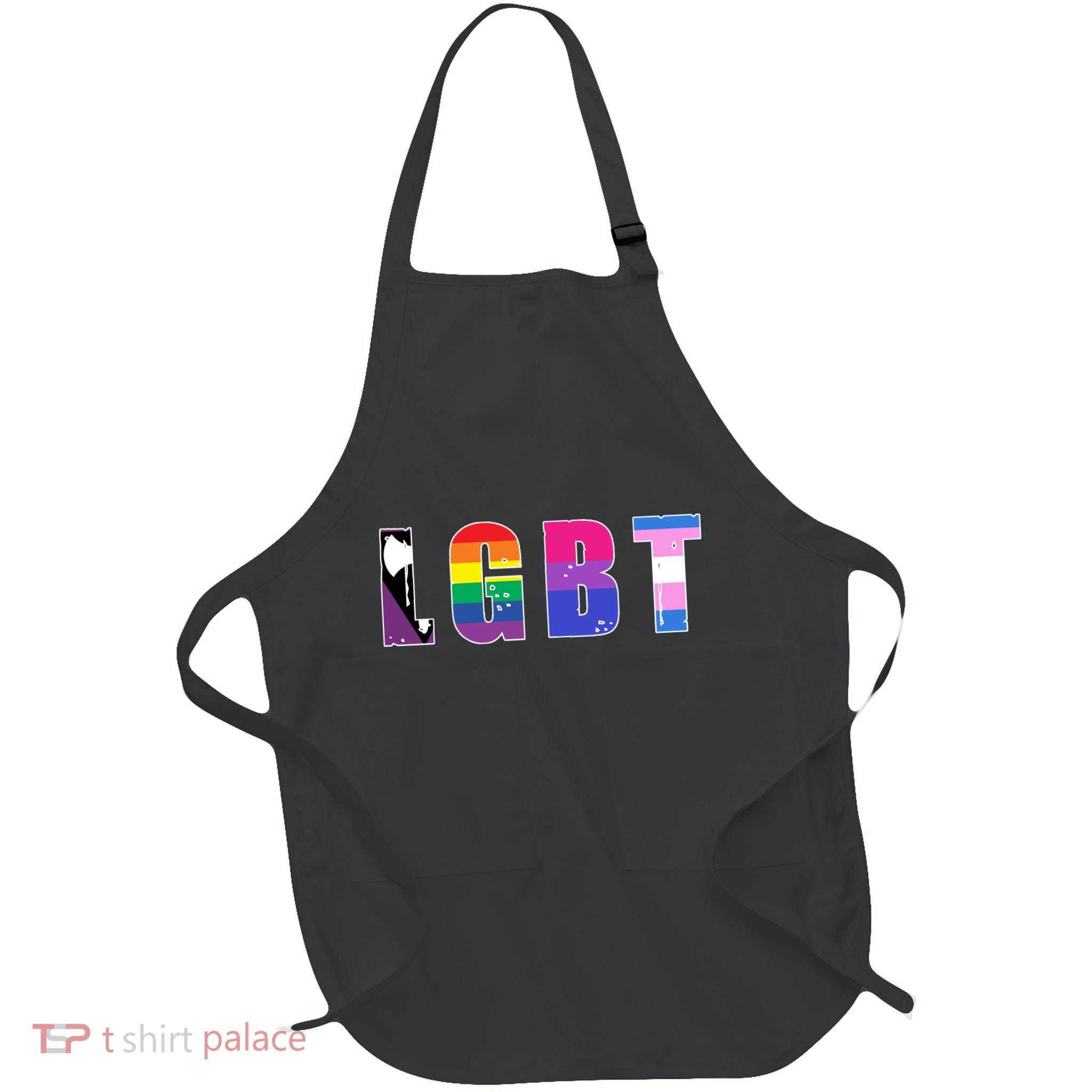 LGBT Pride Month Celebration Full-Length Apron With Pockets