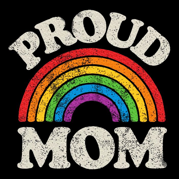 L.G.B.T.Q Proud Mom G.A.Y Pride Lgbt Ally Rainbow City Backpack