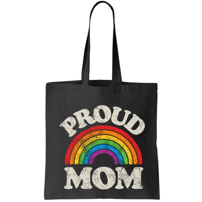 L.G.B.T.Q Proud Mom G.A.Y Pride Lgbt Ally Rainbow Bag