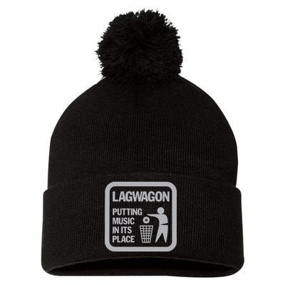 LAGWAGON PUTTING MUSIC Pom Pom 12in Knit Beanie