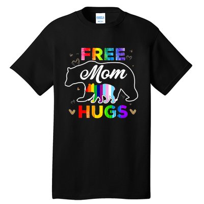 LGBTQ Pride Mama Bear Free Mom Hugs Tall T-Shirt