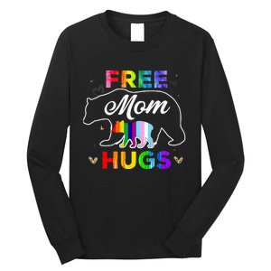 Lgbt Pride Mama Bear Free Mom Hugs Long Sleeve Shirt