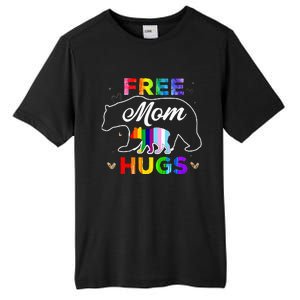 Lgbt Pride Mama Bear Free Mom Hugs Tall Fusion ChromaSoft Performance T-Shirt