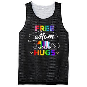 Lgbt Pride Mama Bear Free Mom Hugs Mesh Reversible Basketball Jersey Tank