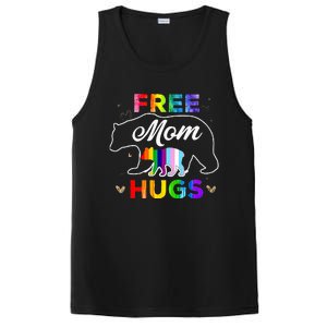 Lgbt Pride Mama Bear Free Mom Hugs PosiCharge Competitor Tank