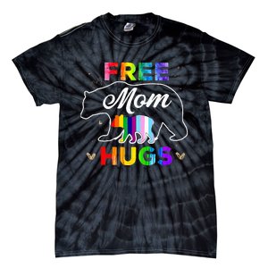 Lgbt Pride Mama Bear Free Mom Hugs Tie-Dye T-Shirt