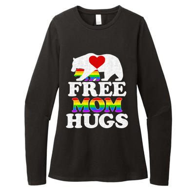 LGBTQ Pride Mama Bear Free Mom Hugs Mothers Day Womens CVC Long Sleeve Shirt