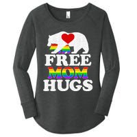 LGBTQ Pride Mama Bear Free Mom Hugs Mothers Day Women's Perfect Tri Tunic Long Sleeve Shirt