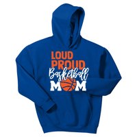 Loud Proud Mom Basketball Mother Gift Kids Hoodie