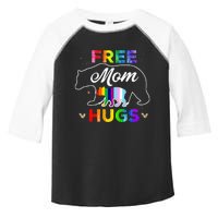 LGBTQ Pride Mama Bear Free Mom Hugs Toddler Fine Jersey T-Shirt