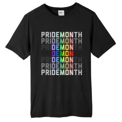 Lgbtqia Pride Month Design Gaypride Love Tall Fusion ChromaSoft Performance T-Shirt