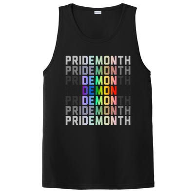 Lgbtqia Pride Month Design Gaypride Love PosiCharge Competitor Tank